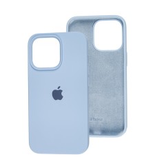Чохол для iPhone 13 Pro Silicone Full блакитний / lilac blue