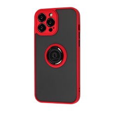 Чохол для iPhone 13 Pro LikGus Edging Ring червоний