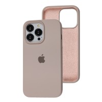 Чохол для iPhone 13 Pro Silicone Full сірий / lavender