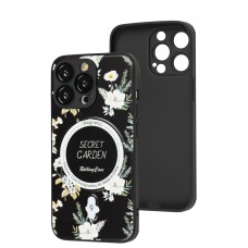 Чохол для iPhone 13 Pro Secret Garden MagSafe black