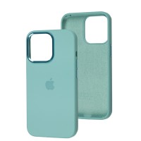 Чохол для iPhone 13 Pro New silicone case ice blue