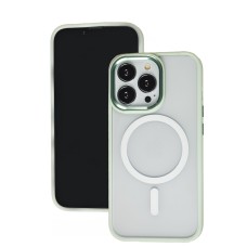 Чохол для iPhone 13 Pro Wave Magnetic mint