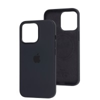 Чохол для iPhone 13 Pro MagSafe Silicone Full Size midnight blue