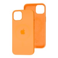 Чохол для iPhone 13 Pro MagSafe Silicone Splash screen marigold
