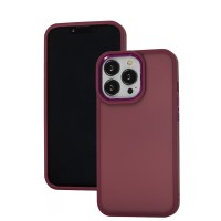 Чохол для iPhone 13 Pro Metal Bezel фуксія
