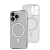 Чохол для iPhone 13 Pro MagSafe Wave premium crystral Full
