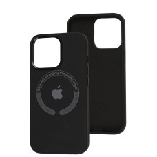 Чохол для iPhone 13 Pro Metal Camera MagSafe Silicone black