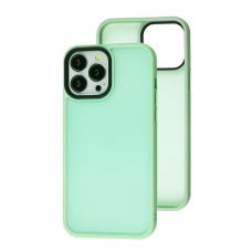 Чохол для iPhone 13 Pro WAVE Matte Colorful mint