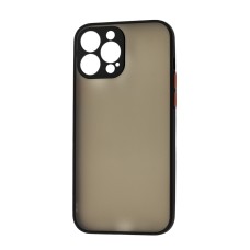 Чохол для iPhone 13 Pro LikGus Totu camera protect чорно-червоний