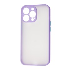 Чохол для iPhone 13 Pro LikGus Totu camera protect бузковий