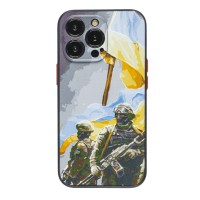 Чохол для iPhone 13 Pro WAVE Ukraine Shadow Matte warriors of light