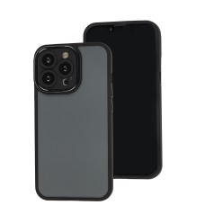 Чохол для iPhone 13 Pro Luxury Metal Lens чорний
