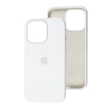 Чохол для iPhone 13 Pro Silicone Full білий