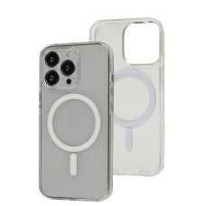 Чохол для iPhone 13 Pro Clear color MagSafe clear