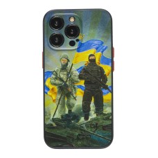 Чохол для iPhone 13 Pro WAVE Ukraine Shadow Matte to victory