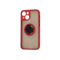 Чохол для iPhone 13 mini LikGus Edging Ring червоний