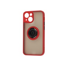 Чохол для iPhone 13 mini LikGus Edging Ring червоний