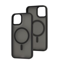 Чохол для iPhone 13 WAVE Matte Insane MagSafe black