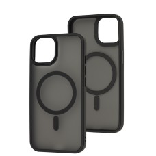Чохол для iPhone 13 WAVE Matte Insane MagSafe black