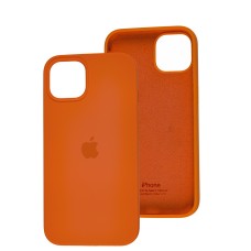Чохол для iPhone 13 Silicone Full оранжевий / kumquat