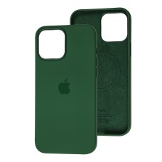 Чохол для iPhone 13 MagSafe Silicone Splash screen clover