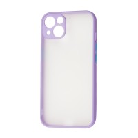 Чохол для iPhone 13 LikGus Totu camera protect бузковий