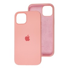 Чохол для iPhone 13 Silicone Full рожевий / pink