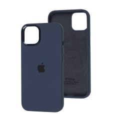 Чохол для iPhone 13 New silicone case midnighte blue