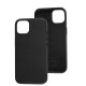Чохол для iPhone 13 Leather classic Full MagSafe black