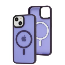 Чохол для iPhone 13 WAVE Matte Insane MagSafe deep purple