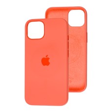 Чохол для iPhone 13 MagSafe Silicone Splash screen pink pomelo