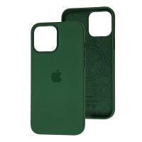 Чохол для iPhone 13 MagSafe Silicone Splash screen clover