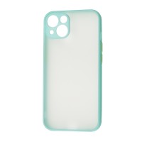 Чохол для iPhone 13 LikGus Totu camera protect бірюзовий