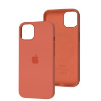 Чохол для iPhone 13 MagSafe Silicone Full Size pink pomelo