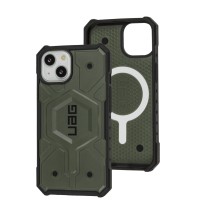 Чохол для iPhone 13 UAG Pathfinder MagSafe ударостійкий green