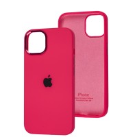 Чохол для iPhone 13 New silicone case shiny pink