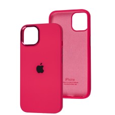 Чохол для iPhone 13 New silicone case shiny pink