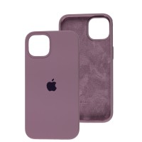 Чохол для iPhone 13 Square Full silicone black currant