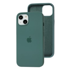 Чохол для iPhone 13 Silicone Full зелений / pine green