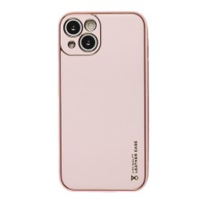 Чохол для iPhone 13 Leather Xshield pink