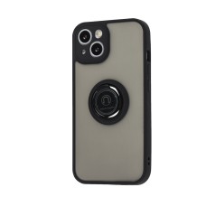 Чохол для iPhone 13 LikGus Edging Ring чорний