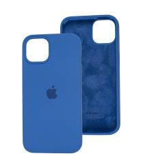 Чохол для iPhone 13 Silicone Full синій / royal blue