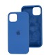 Чохол для iPhone 13 Silicone Full синій / royal blue