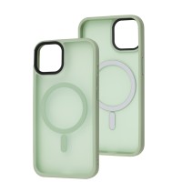 Чохол для iPhone 13 WAVE Matte Insane MagSafe mint