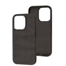 Чохол для iPhone 13 Joyporodo Carbon MagSafe black