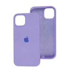 Чохол для iPhone 13 Silicone Full бузковий / dasheen