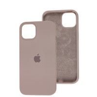 Чохол для iPhone 13 Silicone Full сірий / lavender