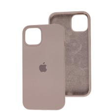 Чохол для iPhone 13 Silicone Full сірий / lavender