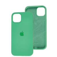 Чохол для iPhone 13 Silicone Full м'ятний / spearmint