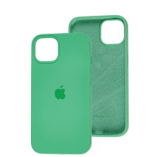 Чохол для iPhone 13 Silicone Full м'ятний / spearmint